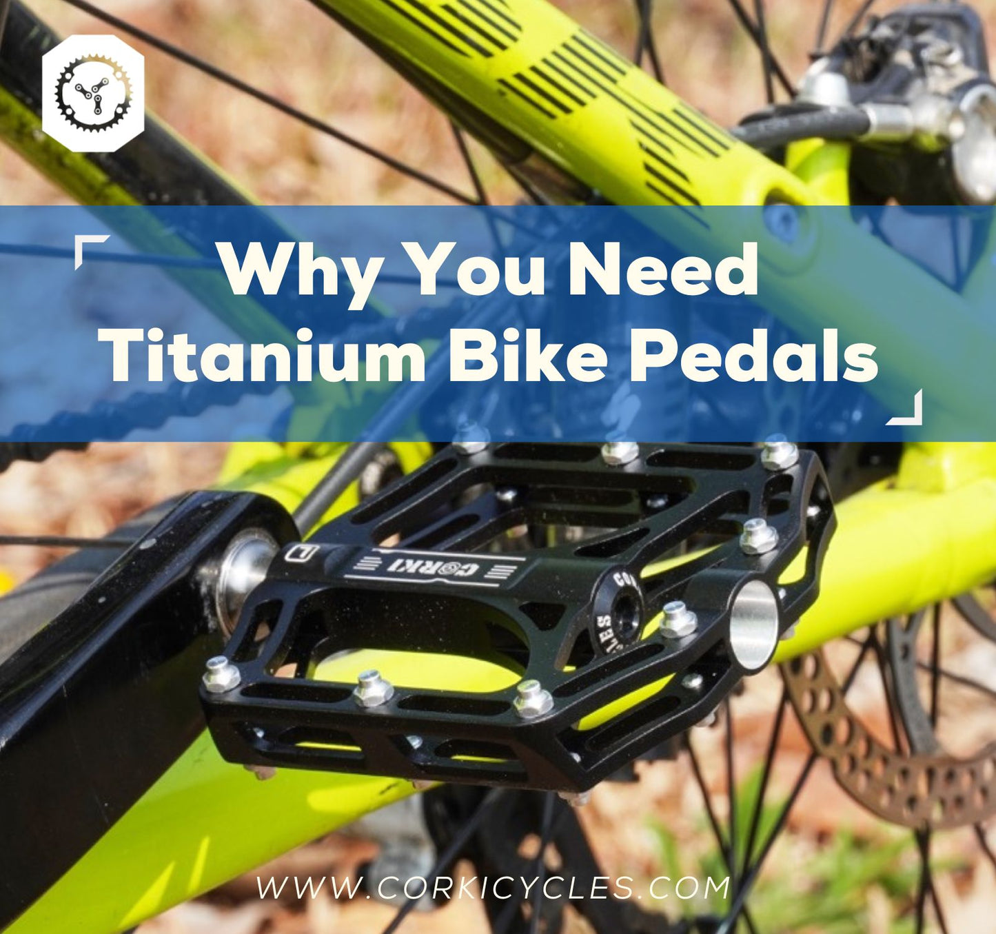 why you need titanium bike pedals