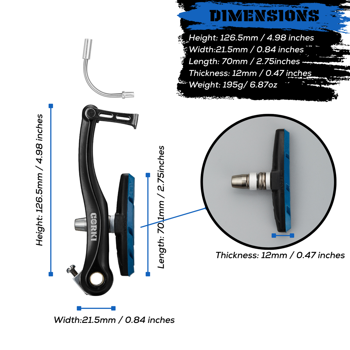 Mtb v brake pads on sale