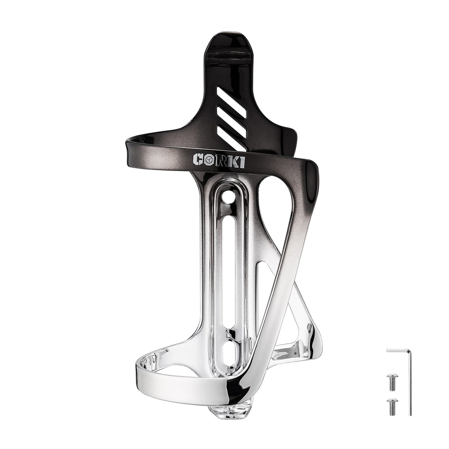 Aluminum Bicycle Water Bottle Cage - Right Side Cage - Corki Cycles