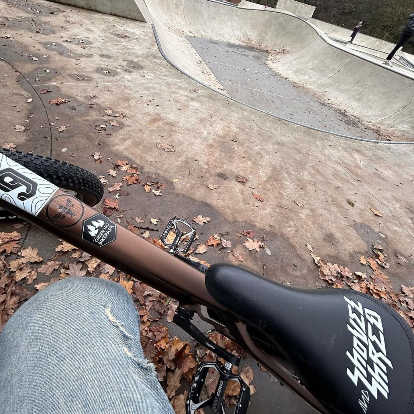 TOPO Extra Large Flat Platform Mountain Bike Pedals - Corki Cycles