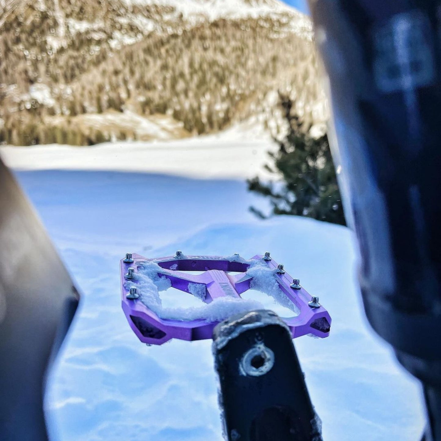 TOPO Extra Large Flat Platform Mountain Bike Pedals - Corki Cycles