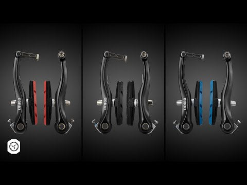 Load and play video in Gallery viewer, Front & Rear MTB V-Brake Set