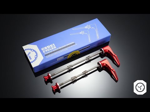 Load and play video in Gallery viewer, Titanium Quick Release Skewers - 2 Pack
