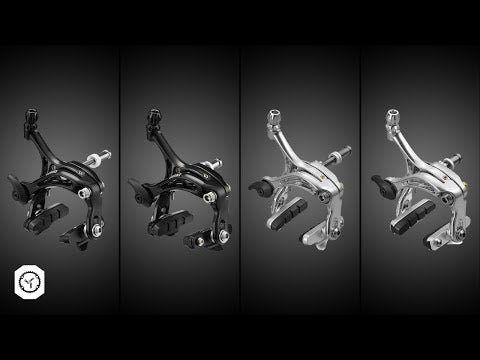 Load and play video in Gallery viewer, Front & Rear C-Brake Dual Pivot Road Caliper Set