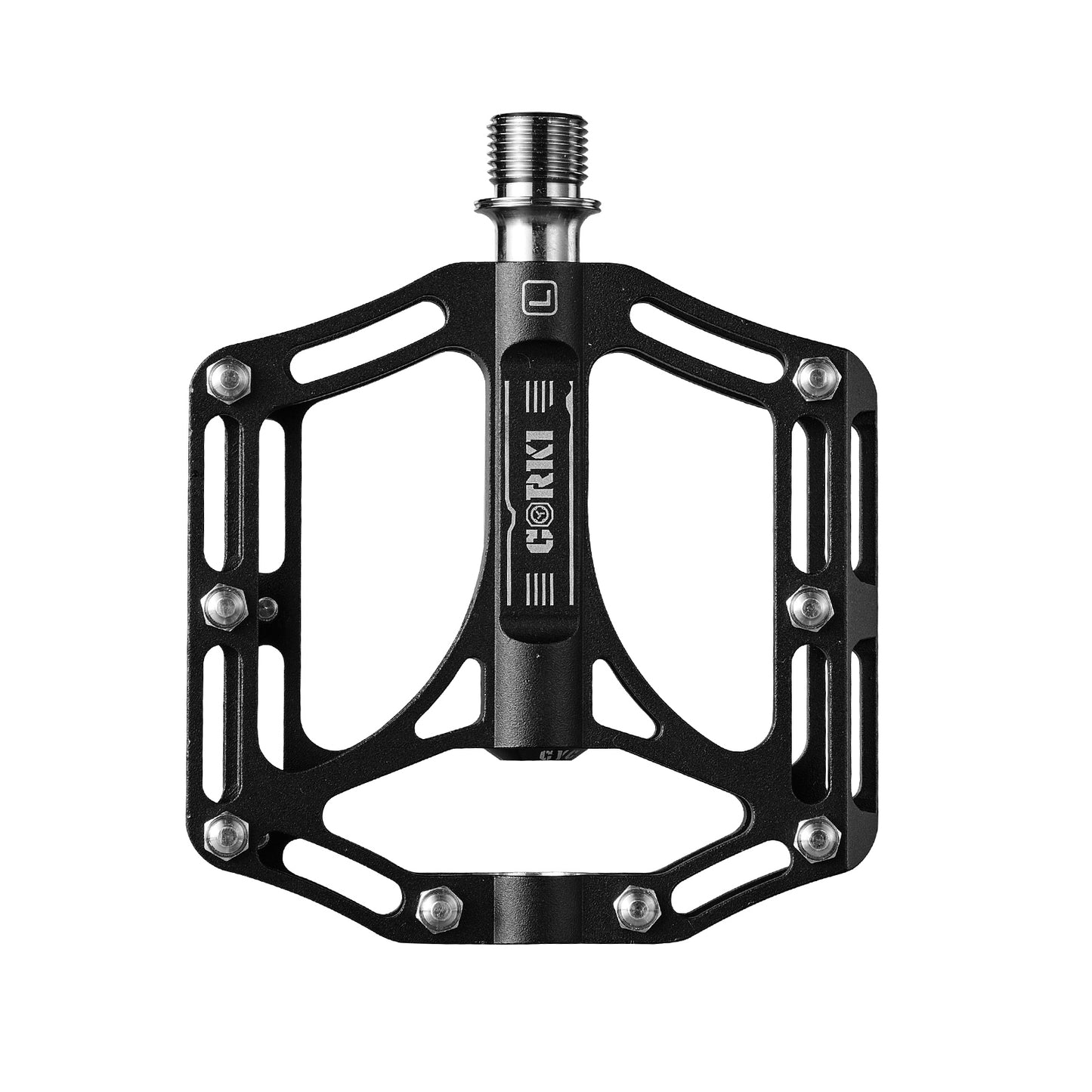 TOPO Titanium Flat Platform Mountain Bike Pedals - Corki Cycles