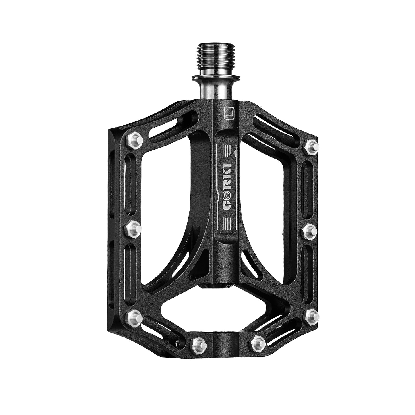 TOPO Titanium Flat Platform Mountain Bike Pedals - Corki Cycles