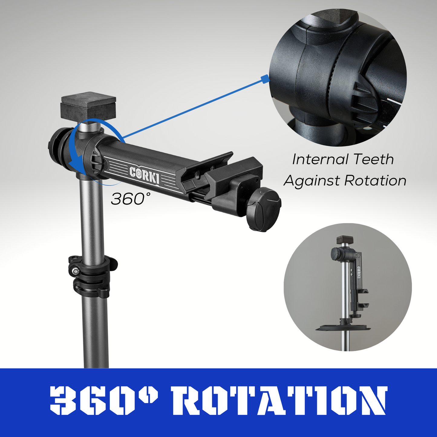 Bicycle Maintenance Work Stand with Tool Tray - Corki Cycles