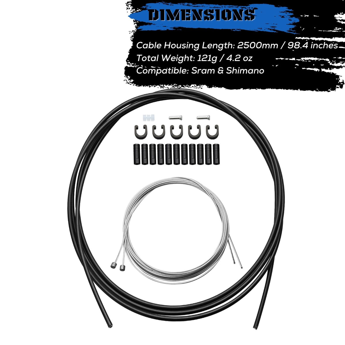 shimano cable housing