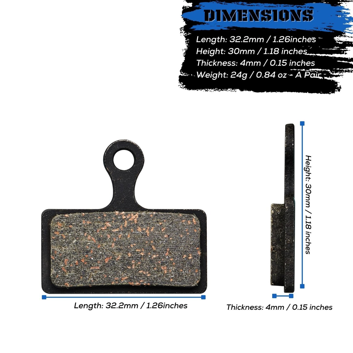 Shimano XT & Deore Disc Brake Pads - Corki Cycles