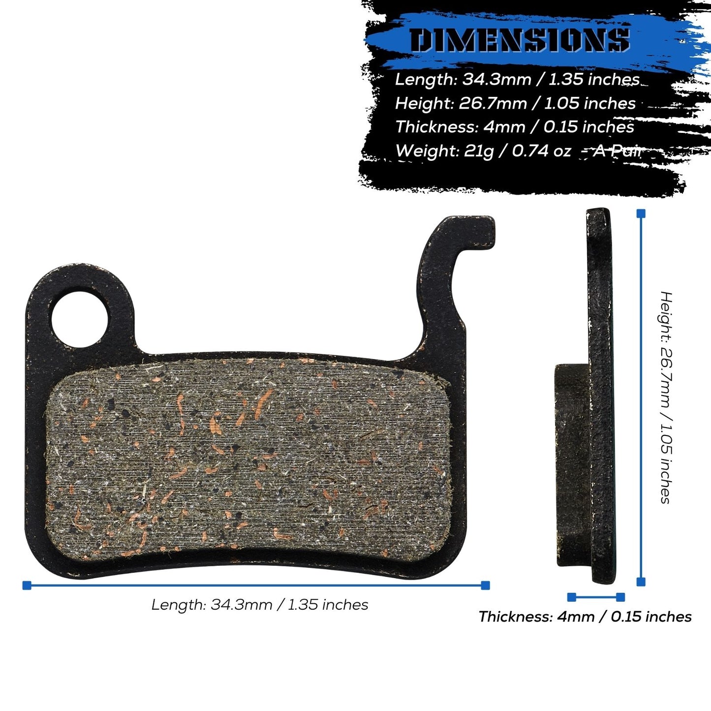 Shimano Deore XT & Saint Disc Brake Pads - Corki Cycles