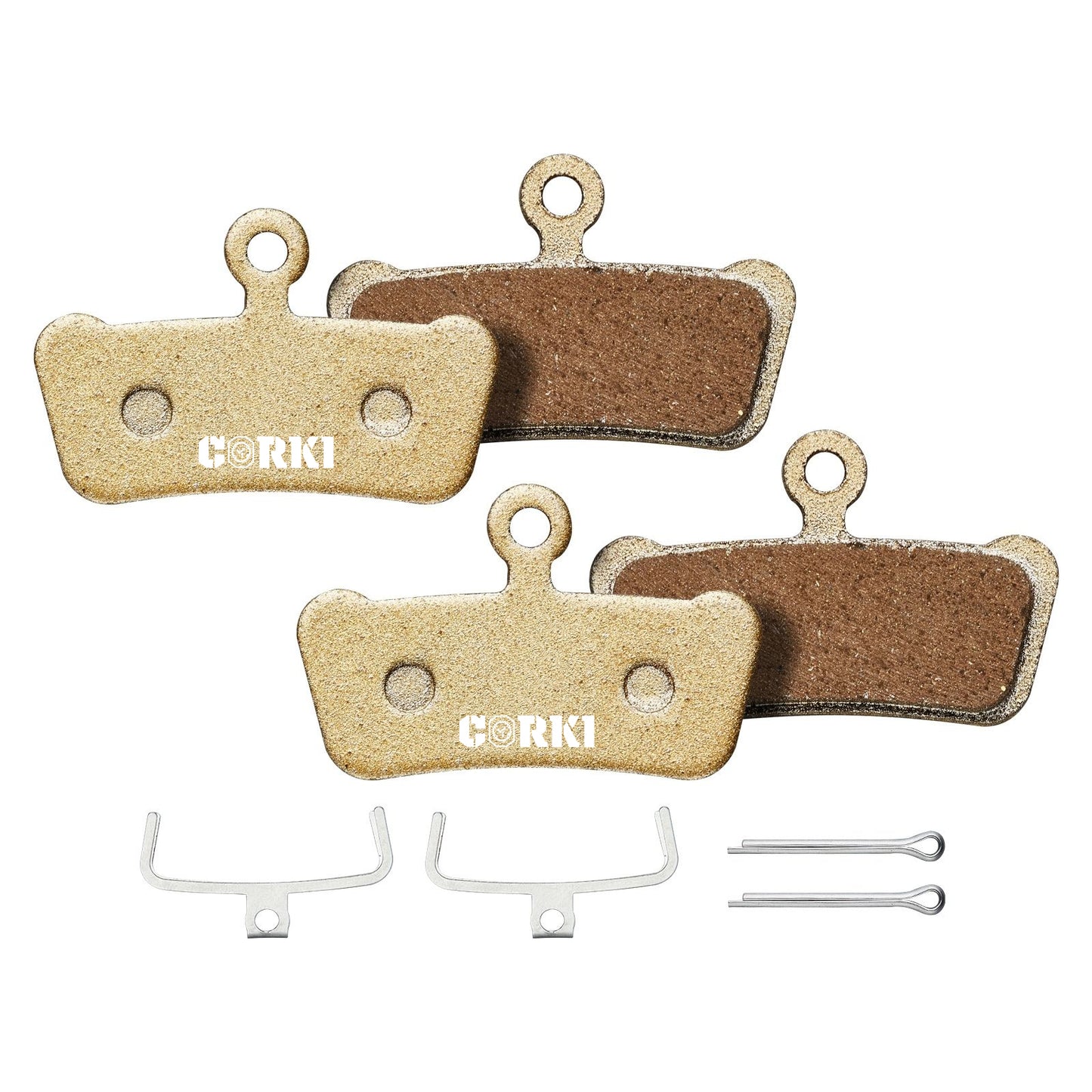 SRAM Guide RSC, Avid XO, Elixir 7/9 Trail 4 Piston Disc Brake Pads - Corki Cycles