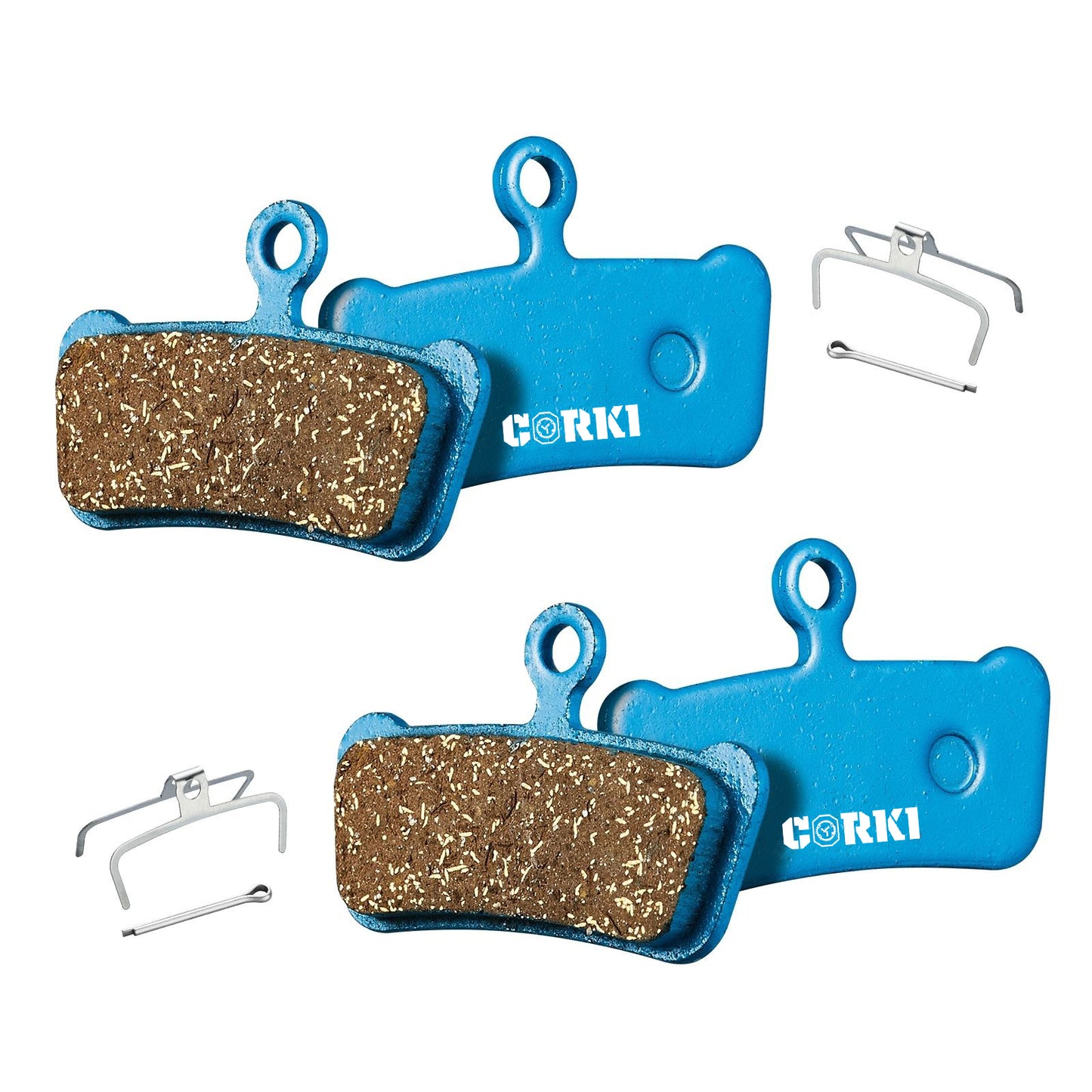 SRAM Guide RSC, Avid XO, Elixir 7/9 Trail 4 Piston Disc Brake Pads - Corki Cycles