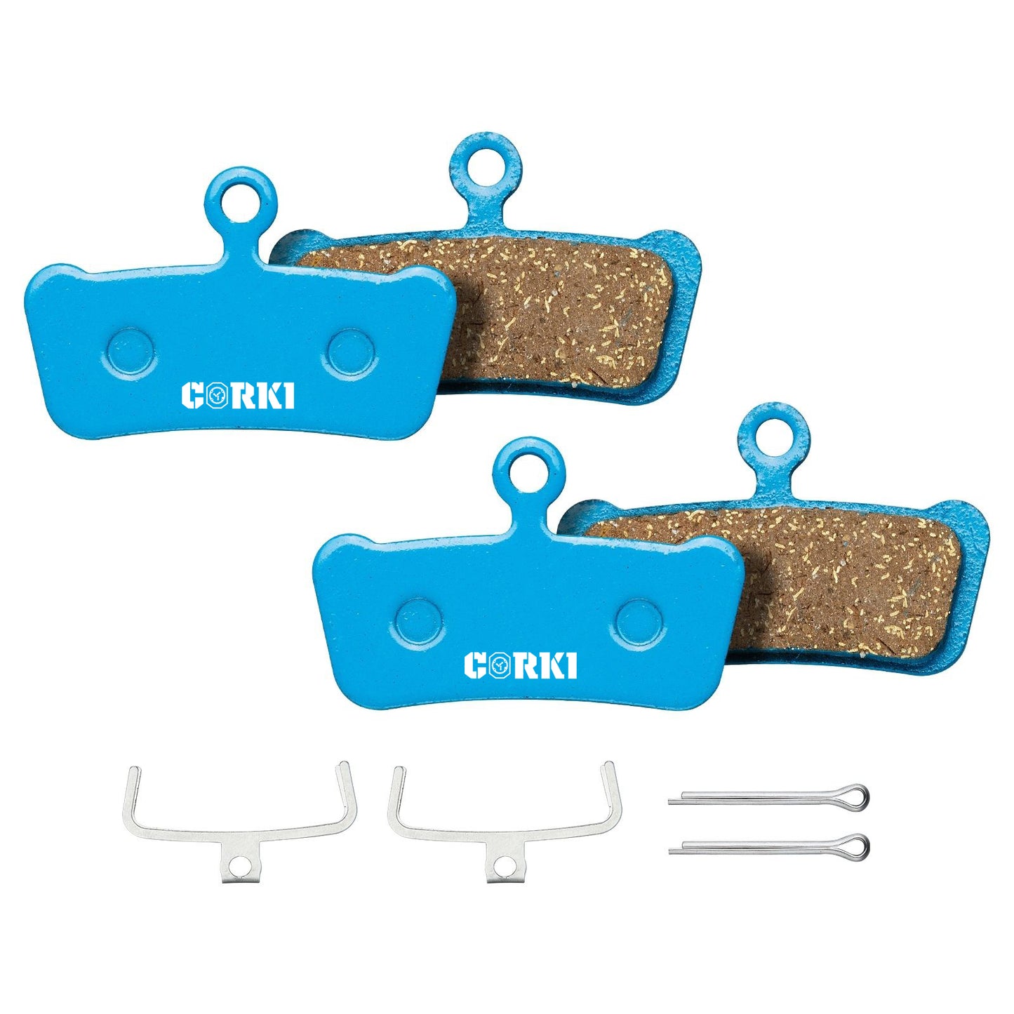 SRAM Guide RSC, Avid XO, Elixir 7/9 Trail 4 Piston Disc Brake Pads - Corki Cycles