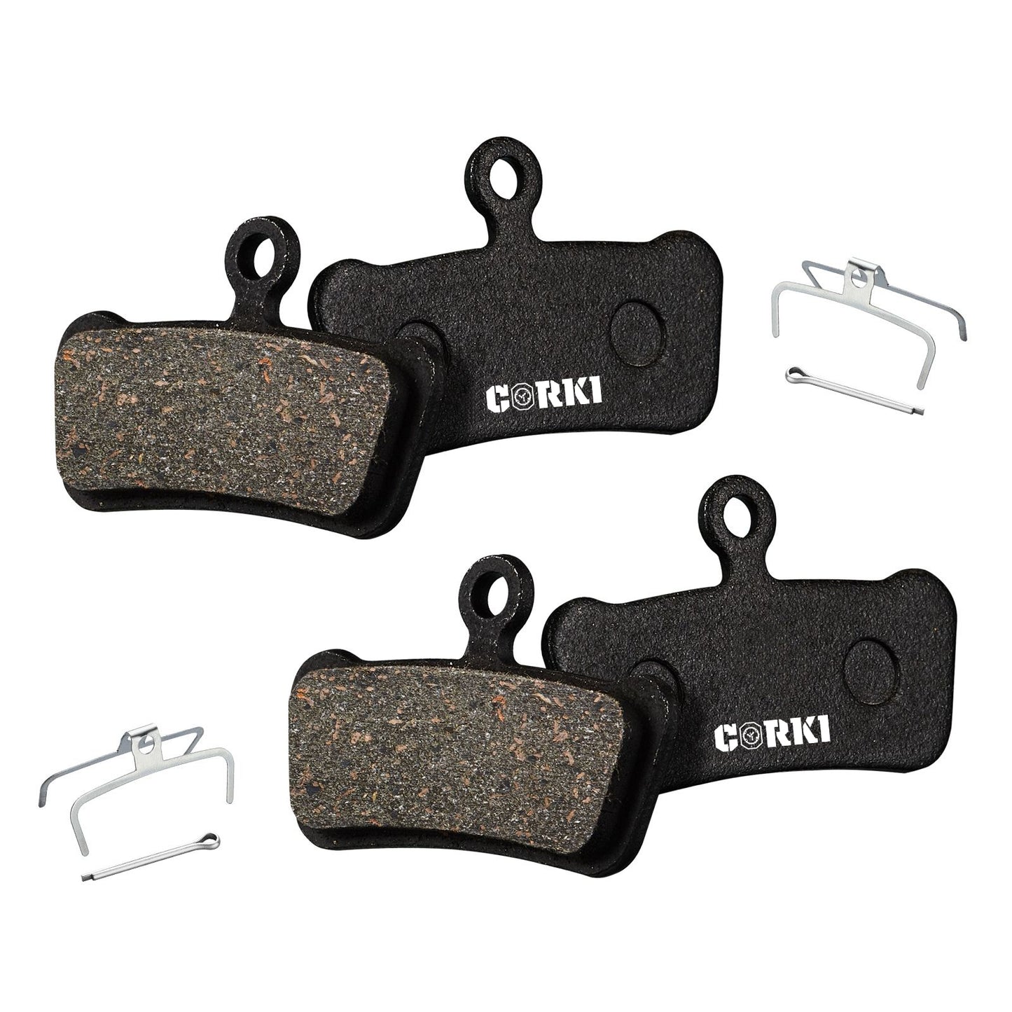 SRAM Guide RSC, Avid XO, Elixir 7/9 Trail 4 Piston Disc Brake Pads - Corki Cycles