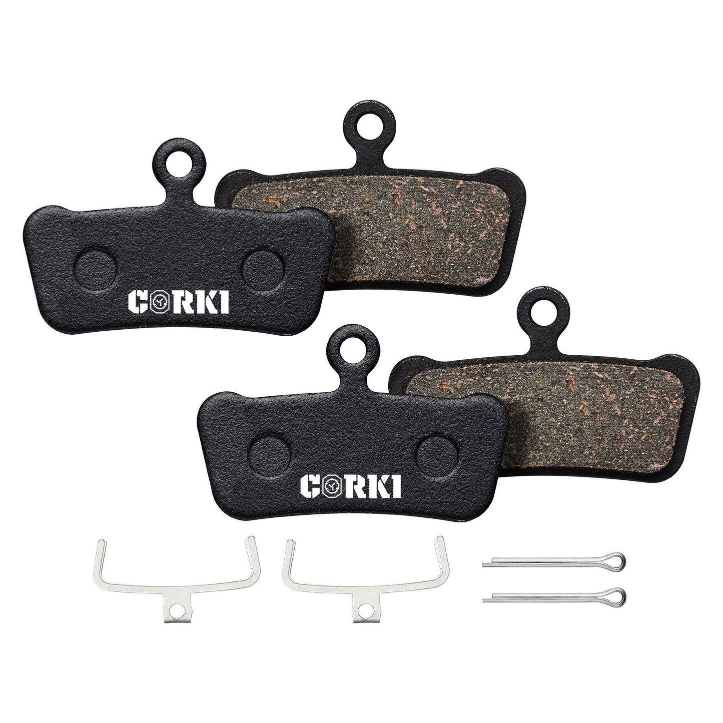 SRAM Guide RSC, Avid XO, Elixir 7/9 Trail 4 Piston Disc Brake Pads - Corki Cycles