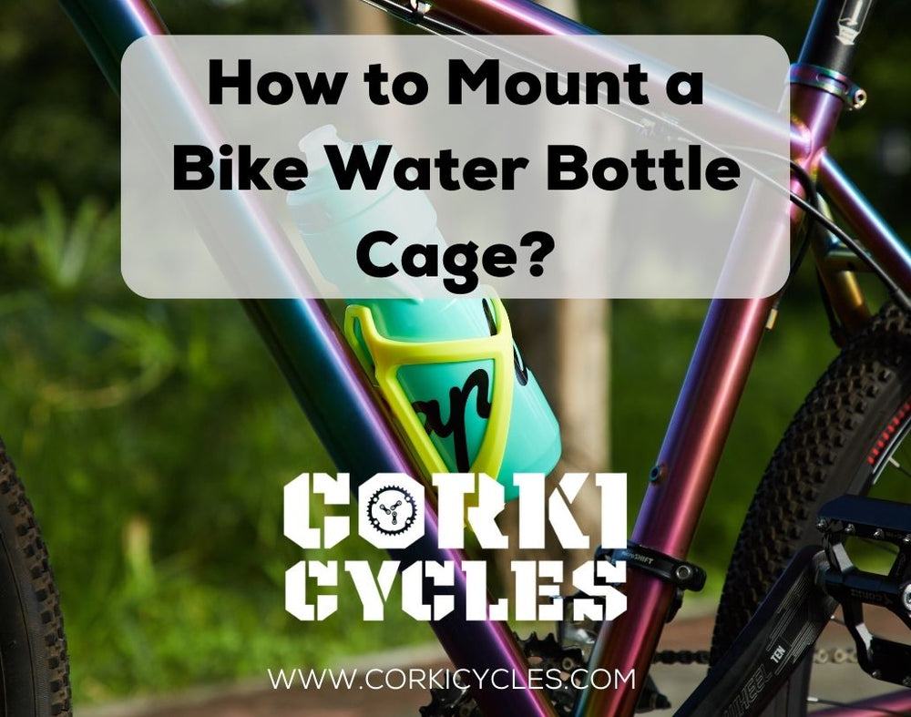 How to Mount a Bike Water Bottle Cage?