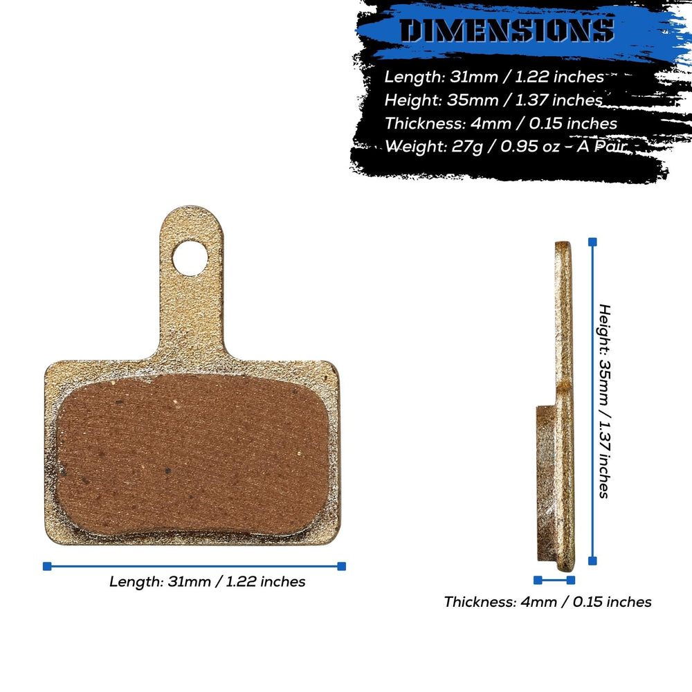 TRP Tektro Shimano Deore Disc Brake Pads - Corki Cycles