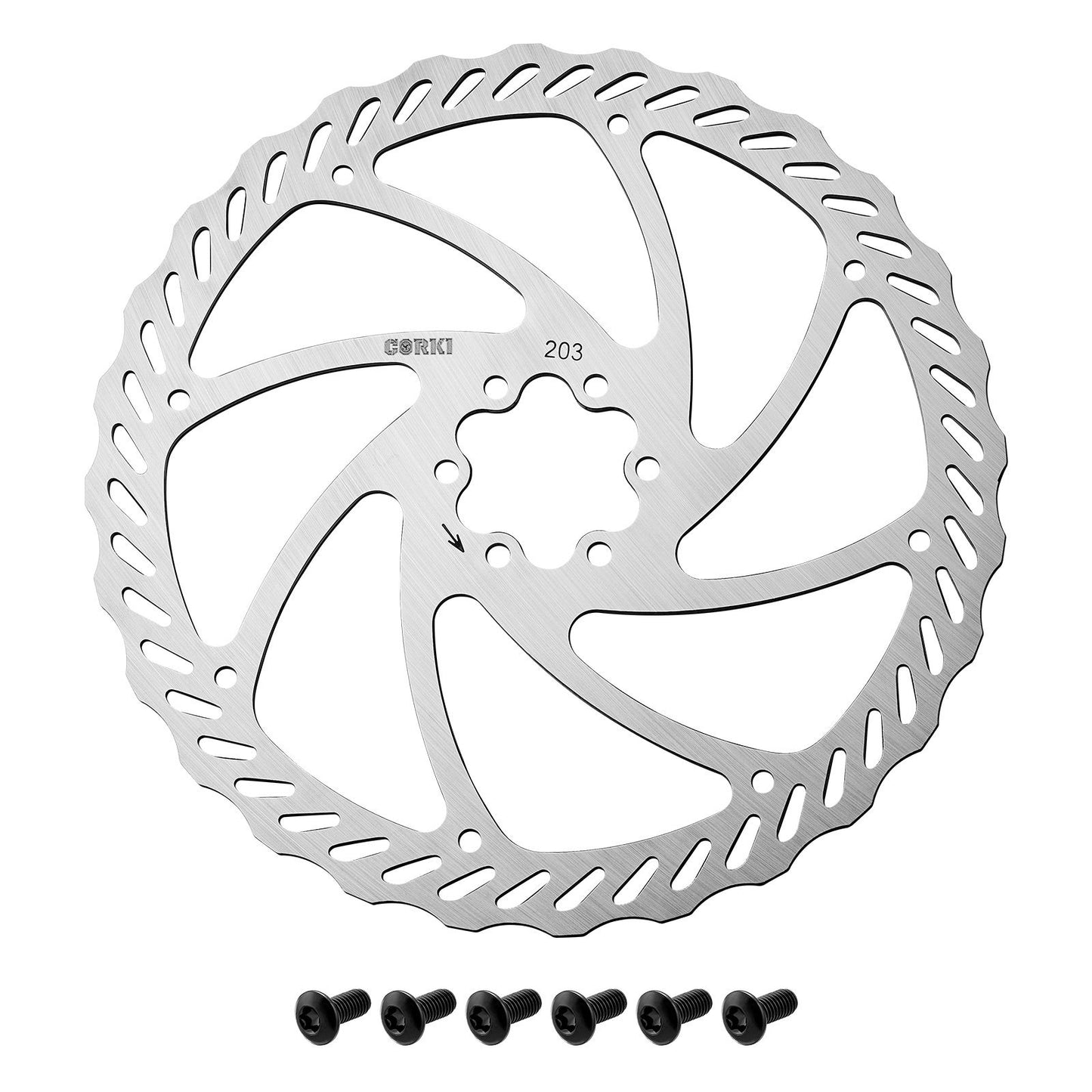 
                  
                    MTB/Road Disc Brake Rotor Square Design 6-Bolts - Corki Cycles
                  
                