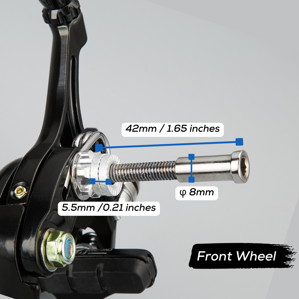 Front & Rear C-Brake Dual Pivot Road Caliper Set - Corki Cycles