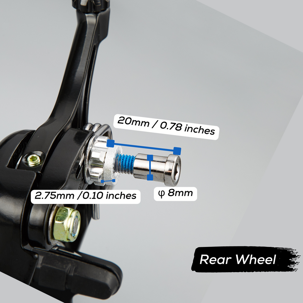 Front & Rear C-Brake Dual Pivot Road Caliper Set - Corki Cycles