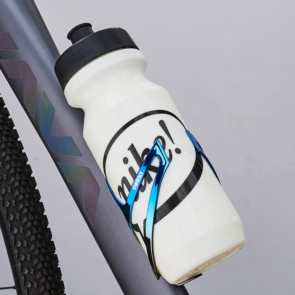 
                  
                    Aluminum Bicycle Water Bottle Cage - Center Cage Entry - Corki Cycles
                  
                