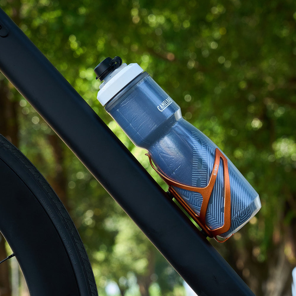 Cycle water bottle and cage online
