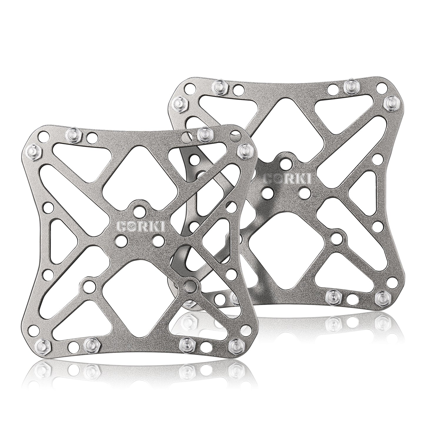 
                  
                    Clipless Wide Platform Adapter Flat Pedals
                  
                