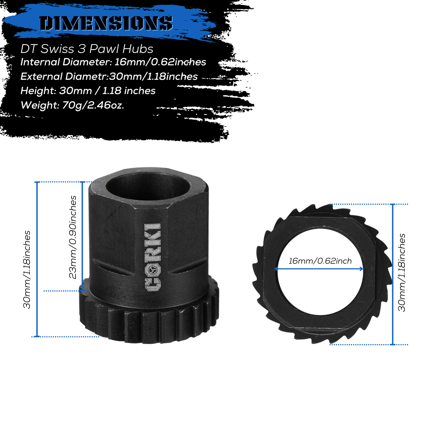 Bike Locking Hub Ring Nut Removal Tool Corki Cycles