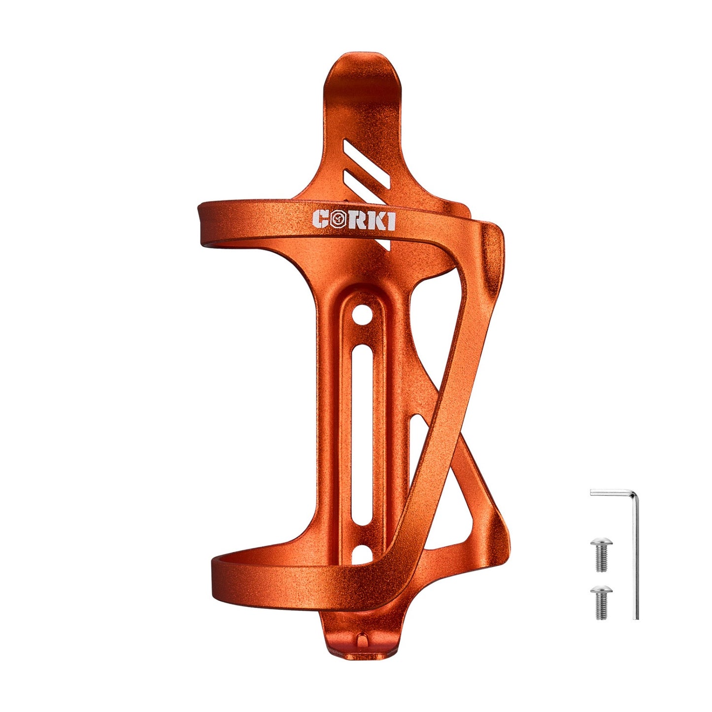 
                  
                    Aluminum Bicycle Water Bottle Cage - Right Side Cage - Corki Cycles
                  
                