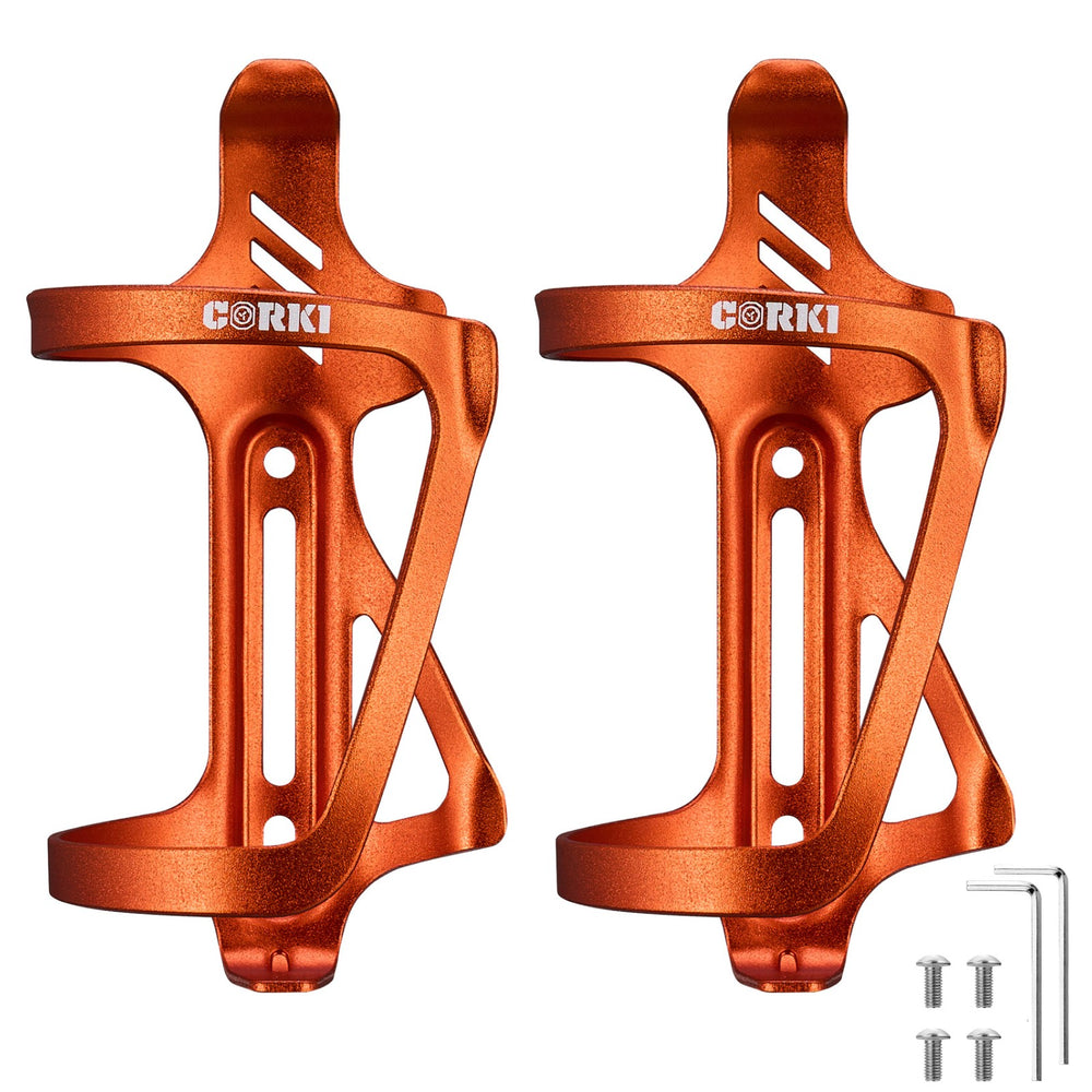 Aluminum Bicycle Water Bottle Cage - Right Side Cage - Corki Cycles