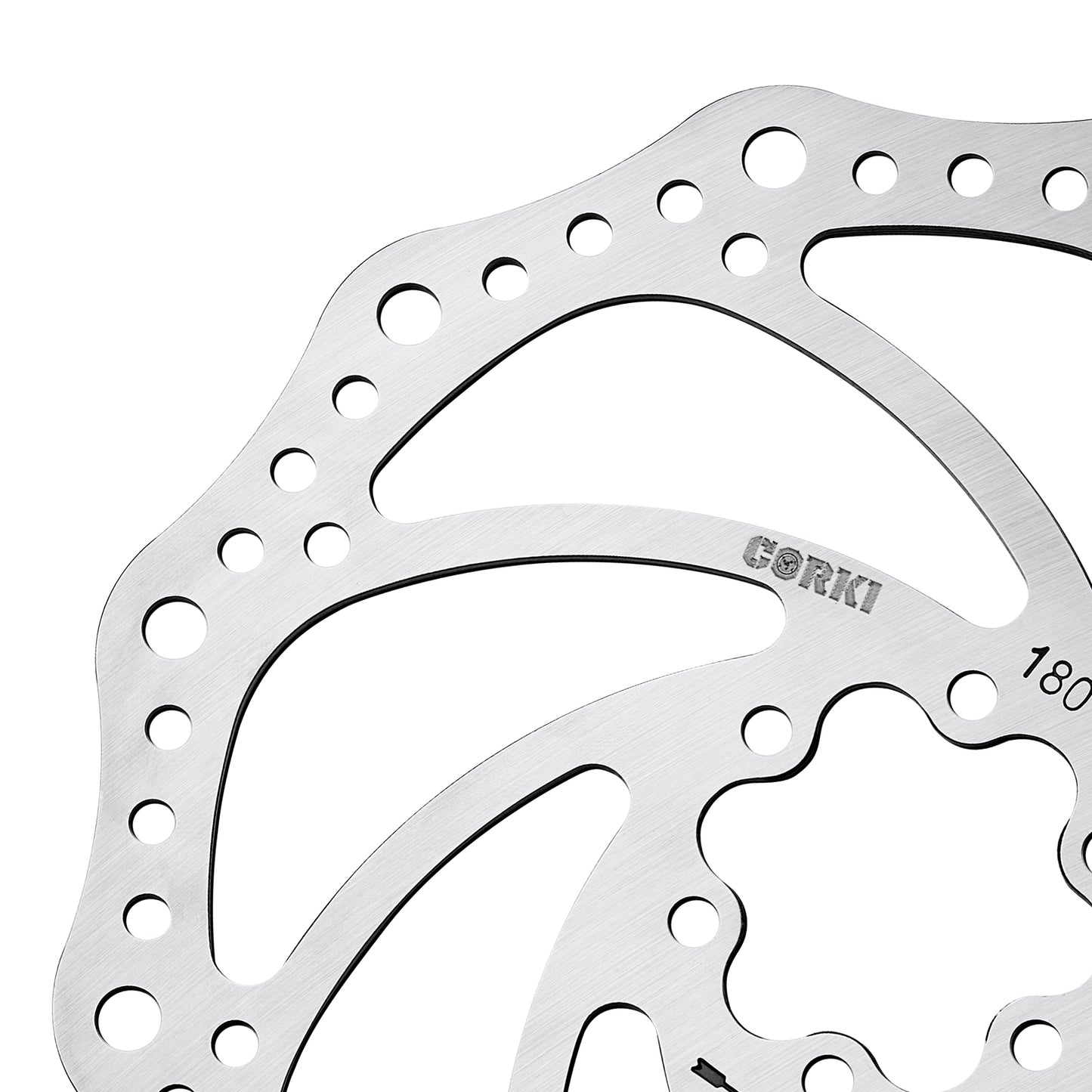 
                  
                    MTB/Road Disc Brake Rotor Round Design 6-Bolts - Corki Cycles
                  
                