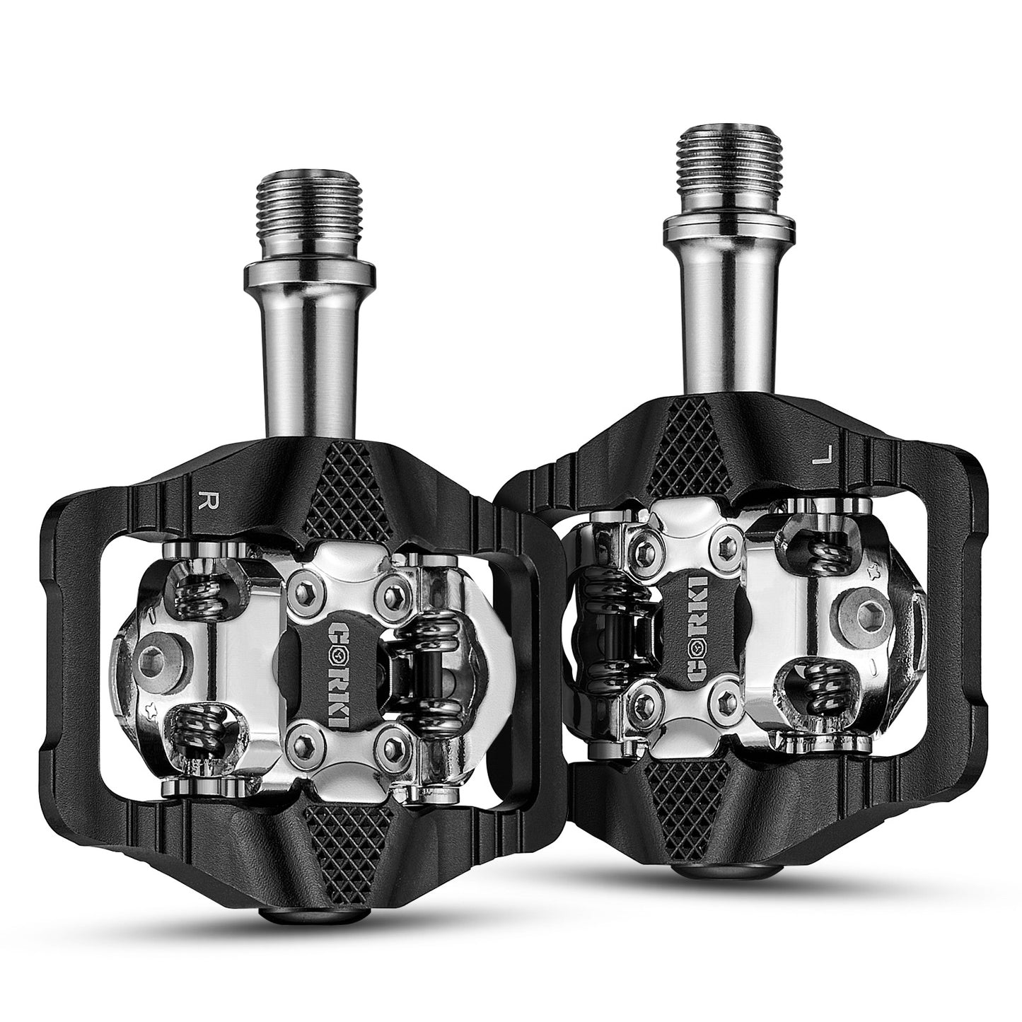 Pedales Spd MTB Mixtos Con Plataforma Y Fijación + Calas - Imperio Bikers