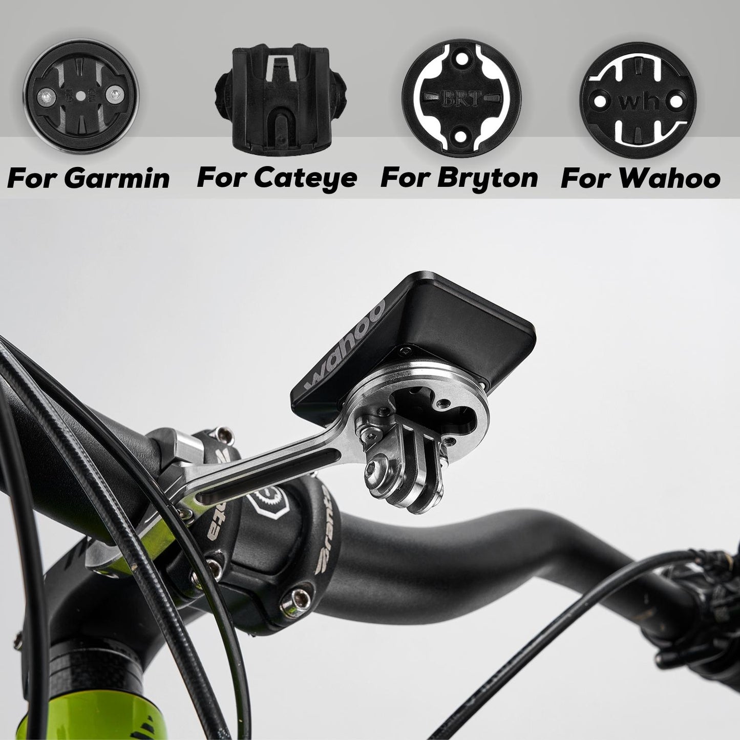 Titanium Out Front Computer Mounts Titanium Out Front Bicycle Computer Mount | Corki Cycles