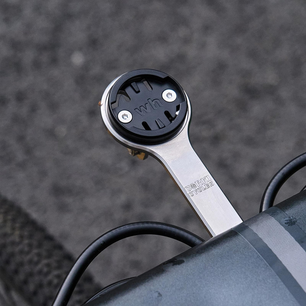 Titanium Out Front Computer Mounts Road Bike Handlebar Underside Titanium Out Front Cycle Computer Mount ...