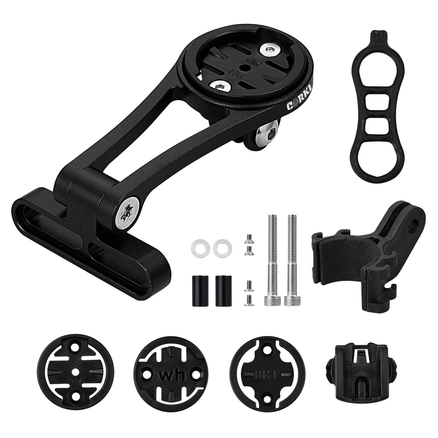 Adjustable Stem Out Front Cycle Computer Bike Mount - Corki Cycles