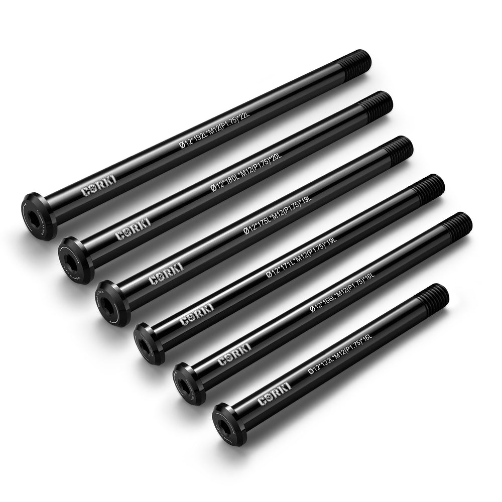 Thru Axle Adapter Thread Pitch 1.75mm * 12mm * 122/166/171/175/180/192mm