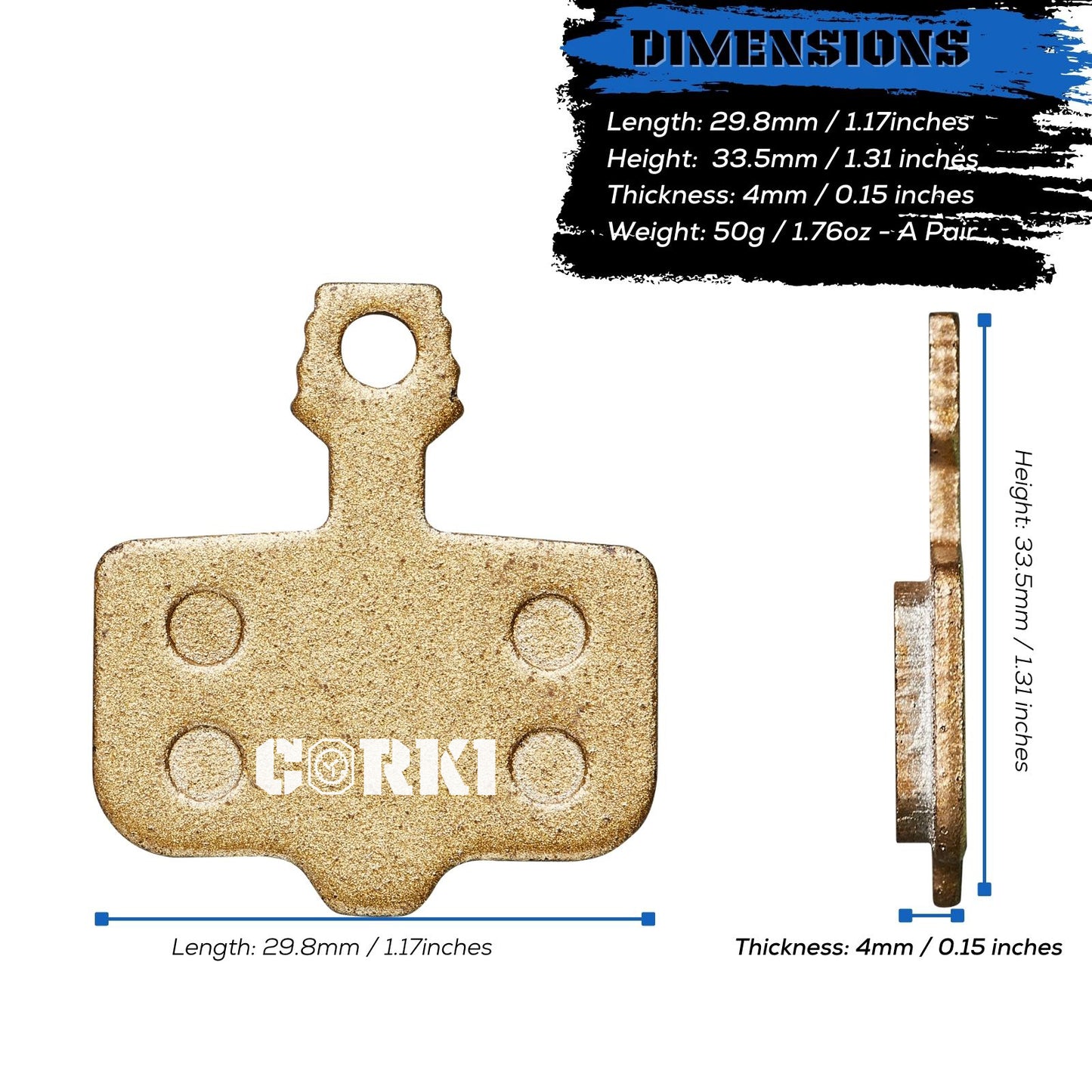 
                  
                    SRAM Avid Elixir Disc Brake Pads - Corki Cycles
                  
                