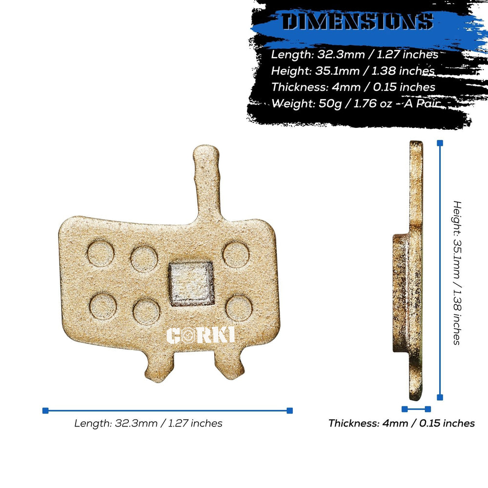 
                  
                    Avid BB7 & Avid Juicy 3, 5, & 7 Disc Brake Pads - Corki Cycles
                  
                