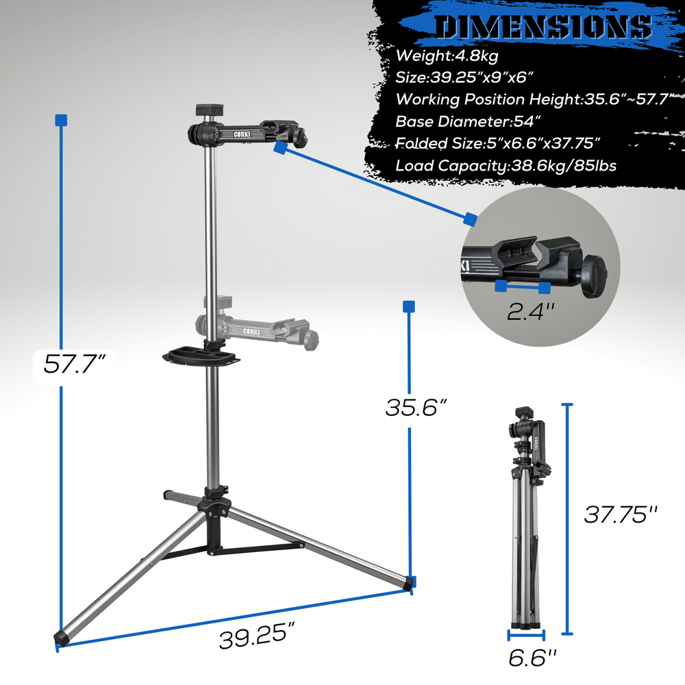 Bicycle tripod stand sales