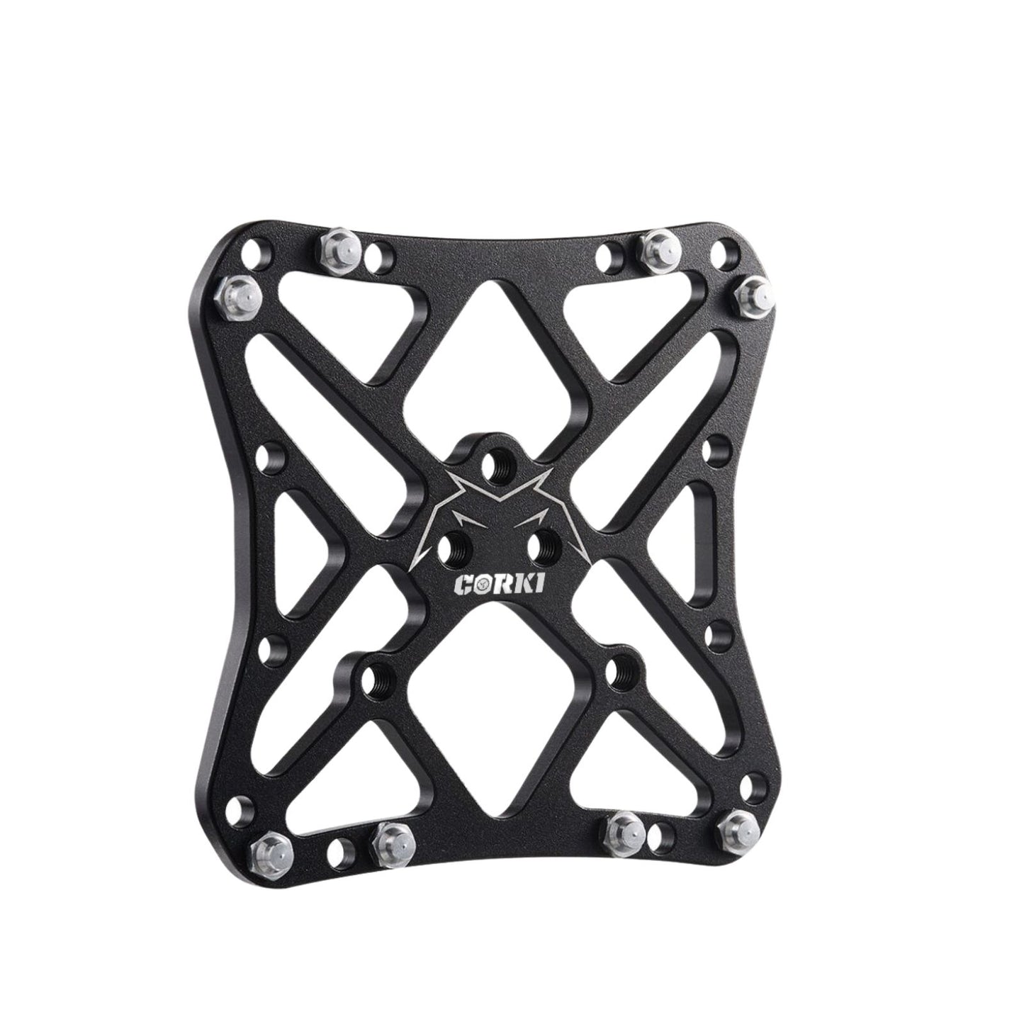 Clipless Wide Platform Adapter Flat Pedals Corki Cycles