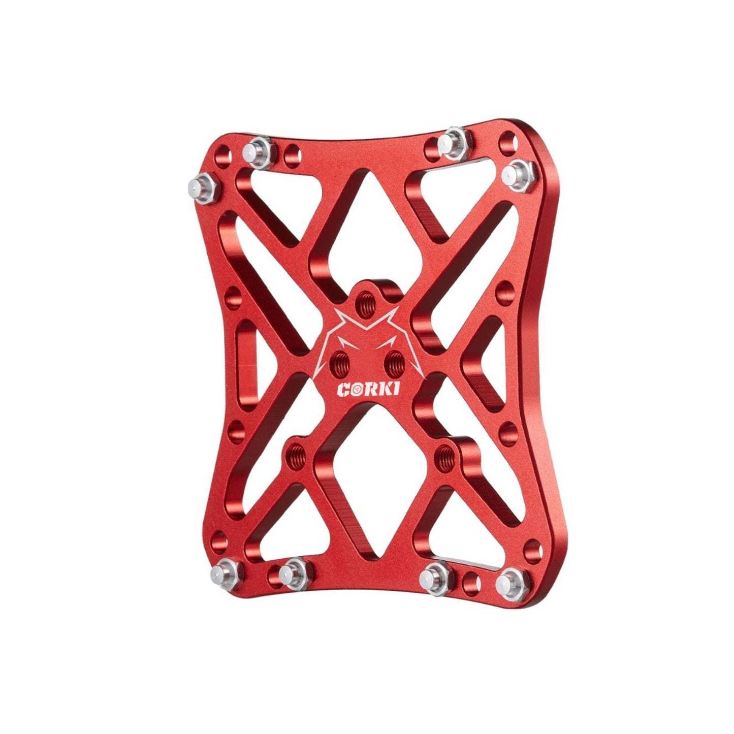 Clipless Wide Platform Adapter Flat Pedals Corki Cycles