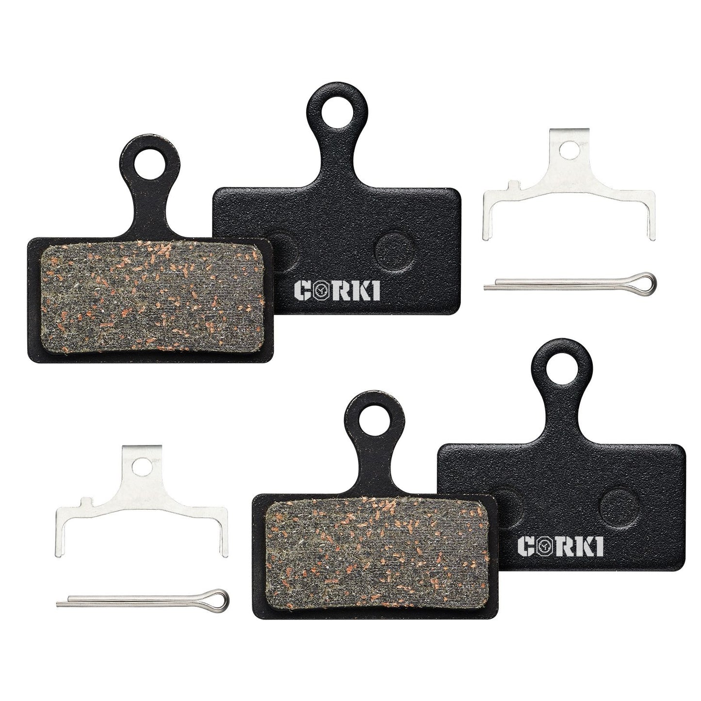 
                  
                    Shimano XT & Deore Disc Brake Pads - Corki Cycles
                  
                