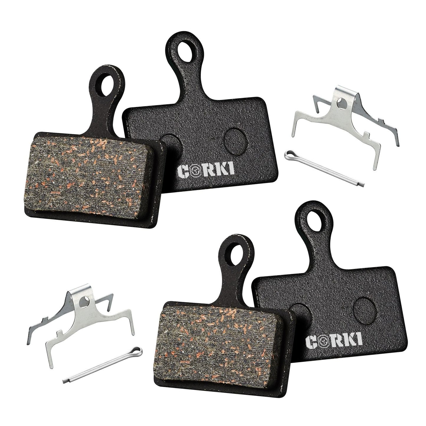 
                  
                    Shimano XT & Deore Disc Brake Pads - Corki Cycles
                  
                