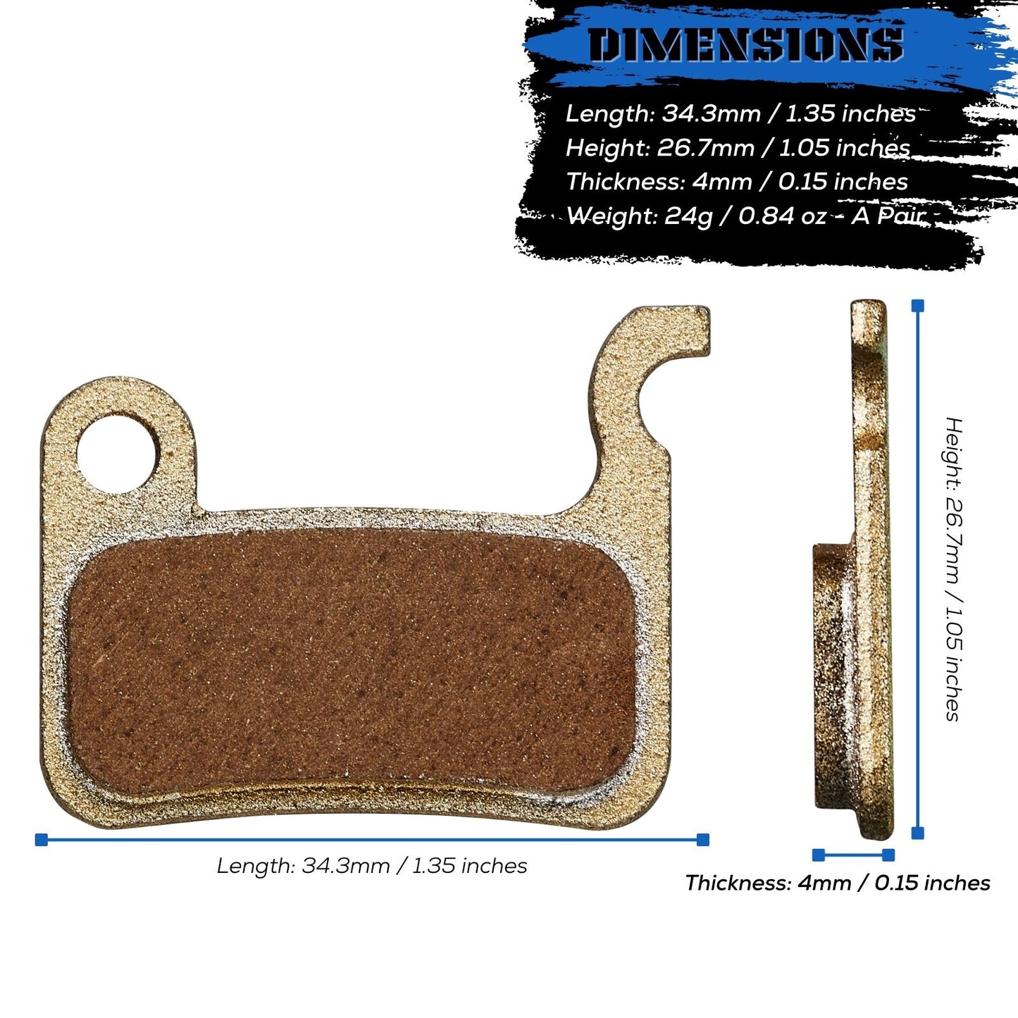 
                  
                    Shimano Deore XT & Saint Disc Brake Pads - Corki Cycles
                  
                