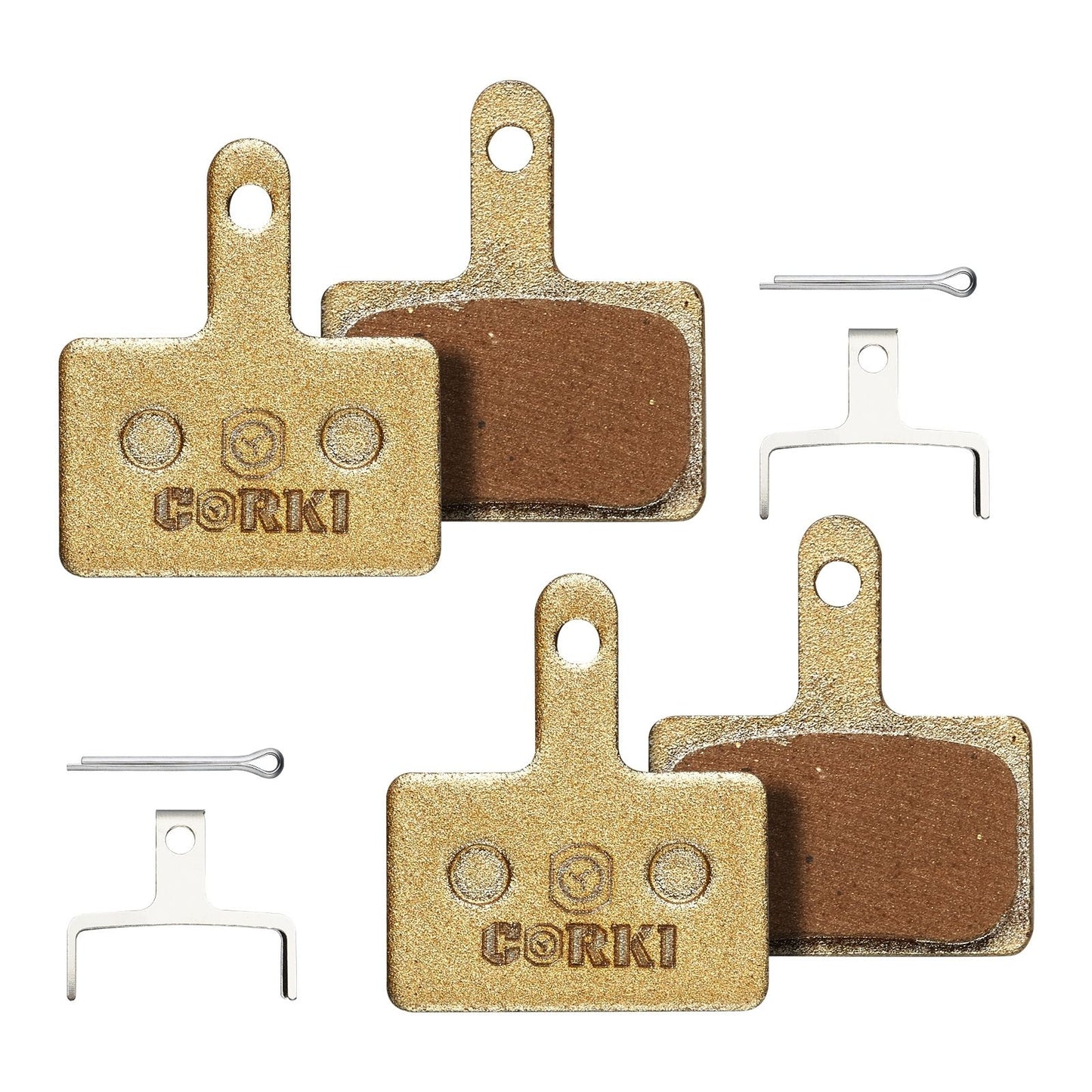 
                  
                    TRP Tektro Shimano Deore Disc Brake Pads - Corki Cycles
                  
                