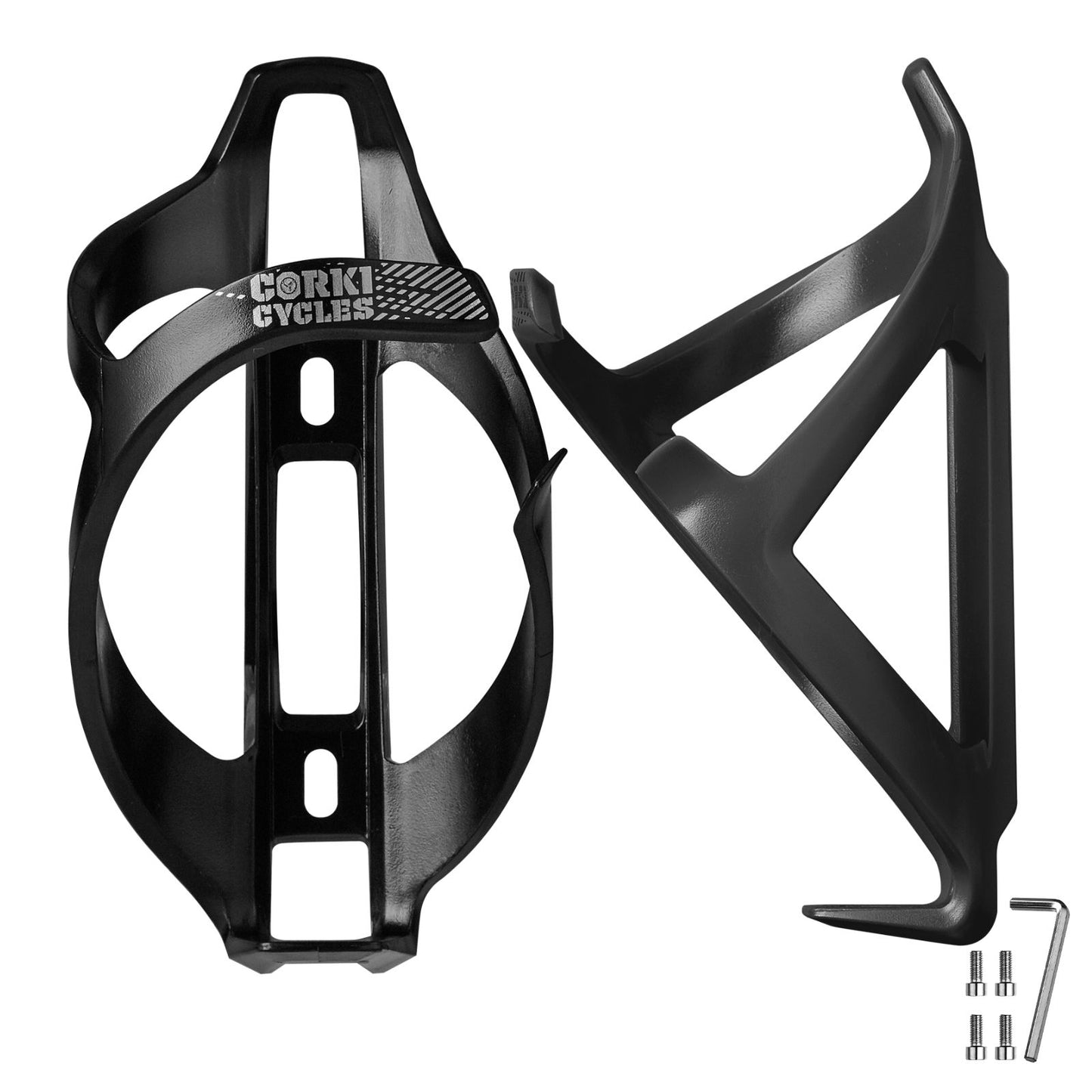 thumbnail image 2 of American Classic Aluminum Bike Water Bottle Cage – 500ml, Black Or Silver 2 of 6