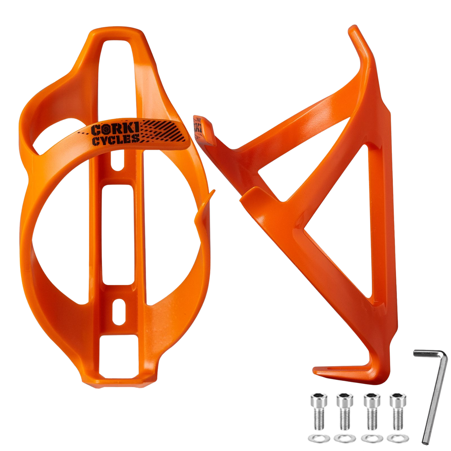 
                  
                    Bicycle Water Bottle Cage - 2 Pack - Corki Cycles
                  
                